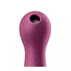 SATISFYER LUCKY LIBRA - AKKUS, VÍZÁLLÓ CSIKLÓIZGATÓ VIBRÁTOR (LILA)