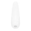 Satisfyer Curvy 2+ - okos, akkus, vízálló csiklóizgató vibrátor (fehér)