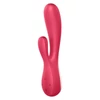 Satisfyer Mono Flex - okos, akkus, vízálló vibrátor (piros)