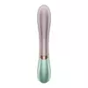 Satisfyer Hot Lover - okos, akkus melegítős vibrátor (pink-menta)