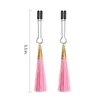 Glamor Tassel Nipple Clamp Pink