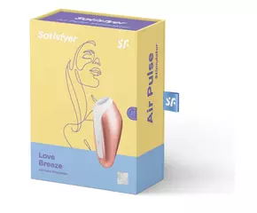 Satisfyer Love Breeze - akkus, vízálló csiklóizgató vibrátor (arany sárga)