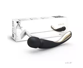 LELO Smart Wand - közepes - masszírozó vibrátor (fekete)