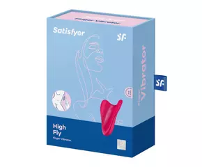 Satisfyer High Fly - akkus, vízálló csikló vibrátor (magenta)