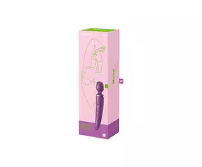 Satisfyer Wand-er Woman - akkus, vízálló masszírozó vibrátor (lila)