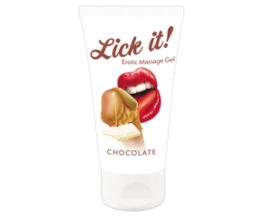 Lick it! - 2in1 ehető síkosító - fehércsoki (50ml)