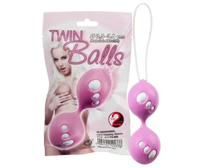 Twin Balls - gésagolyó duó (pink)