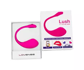 LOVENSE Lush 2 - újratölthető okos vibrotojás (pink)