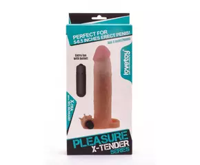 Pleasure X-Tender Vibrating Penis Sleeve 5