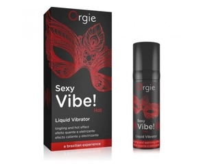 Orgie Sexy Vibe HOT - epres, melegítő folyékony vibrátor nőknek és férfiaknak (15ml)