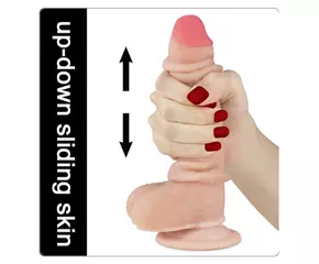 7'' Sliding Skin Dual Layer Dong