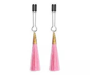 Glamor Tassel Nipple Clamp Pink