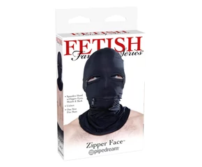 Fetish Fantasy Series Zipper Face Hood