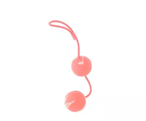 Marbilized Duo Balls Pink