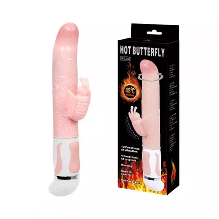 Melegedő vibrátor „Hot butterfly”