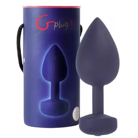 G-PLUG - USB-S KIS ANÁL VIBRÁTOR (KÉK)