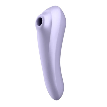 Satisfyer Dual Pleasure - okos, akkus, vízálló hüvelyi és csikló vibrátor (lila)