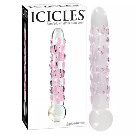 Icicles No. 7 - gyöngyös üveg dildó