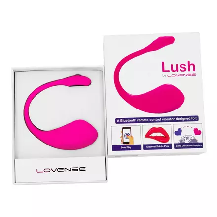 LOVENSE Lush 2 - újratölthető okos vibrotojás (pink)