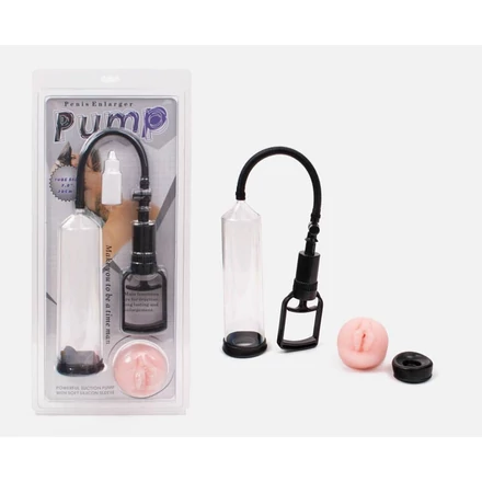 Penis Enlarger Pump Soft Pussy Clear