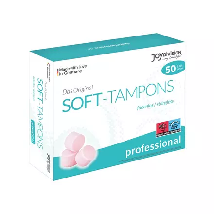 Soft-Tampons Professional, 50er Schachtel (box of 50)